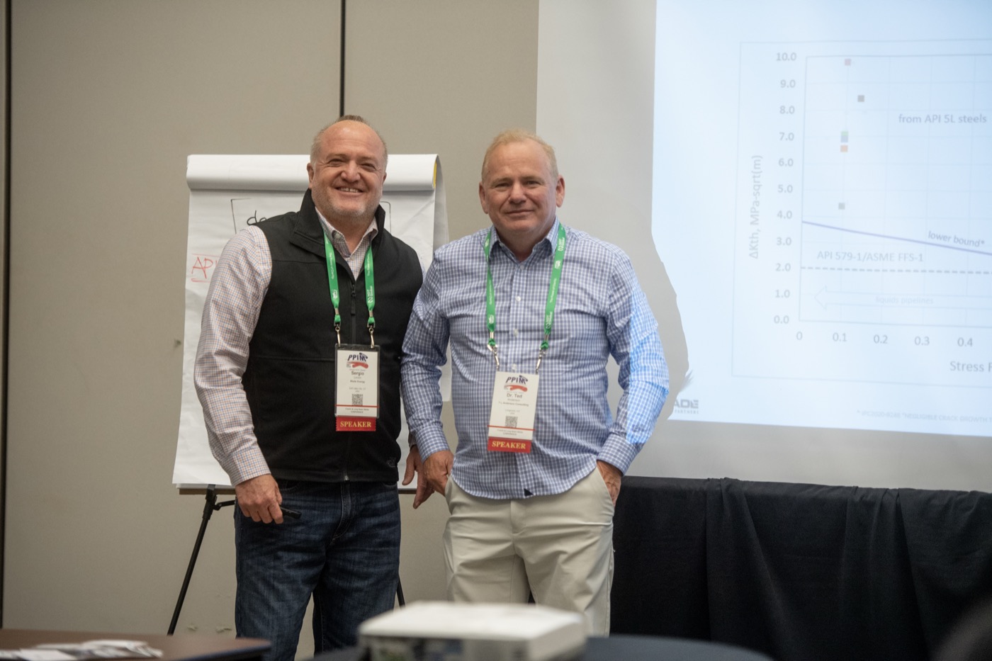 Dr. Ted Anderson and Sergio Limón